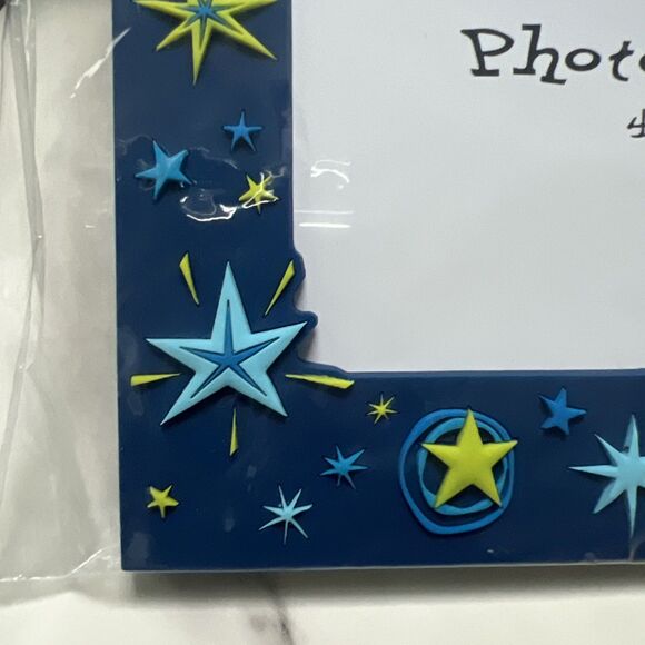 Vintage Capelli Celestial Night 4x6" Rubber Photo Frame Home Decor Accents RARE - Picture 6 of 8